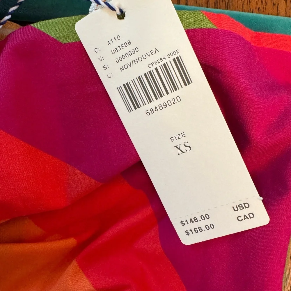 Farm Rio Colorful Crop Top NWT - Picture 4 of 4